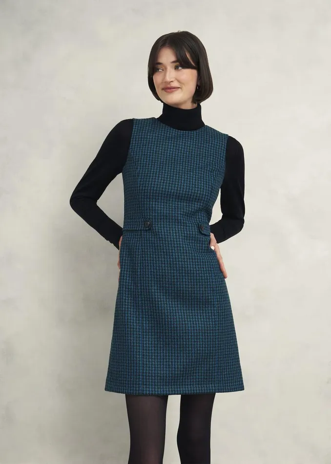 Women Sariah Wool Dress Green Multi Hobbs Dresses and Jumpsuits