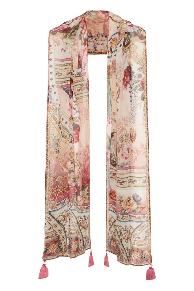 Women Scarves Camilla Long Scarf Summoned By A Rose