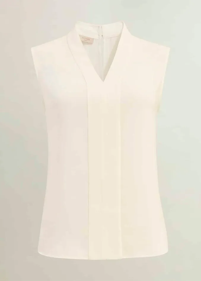 Women Shelley Blouse Ivory Hobbs Tops