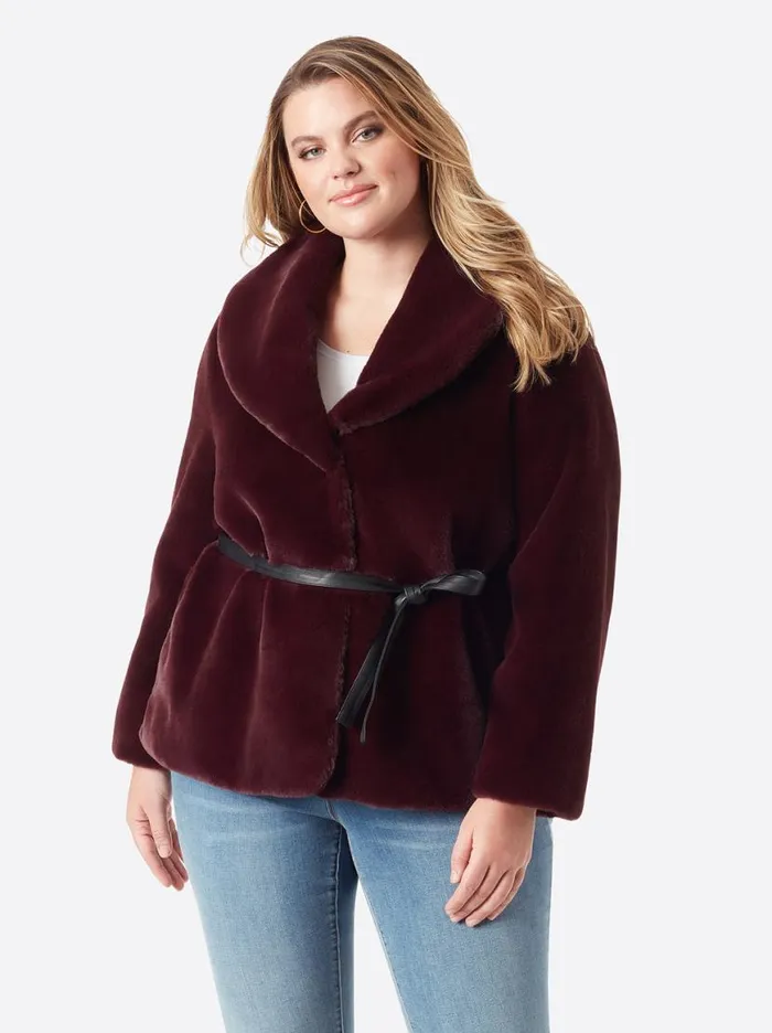 Women Sire Jacket In Winetasting Jessica Simpson Jackets Blazers and Kimonos