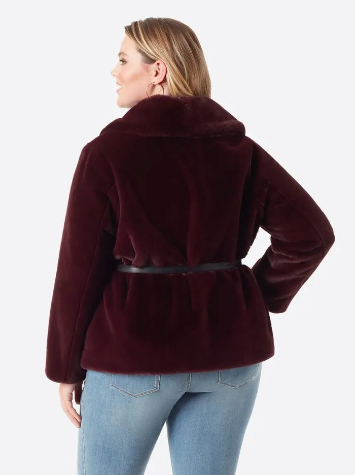 Women Sire Jacket In Winetasting Jessica Simpson Jackets Blazers and Kimonos