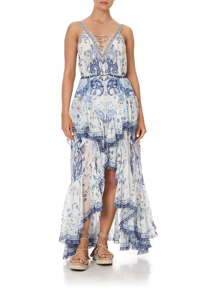 Women Skirts Camilla Maxi Skirt With Double Frill Talking About A Revolution