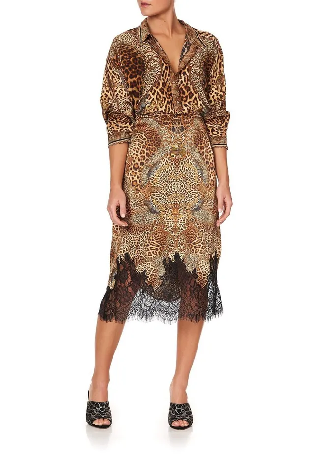 Women Skirts Camilla Slip Midi Skirt Lady Lodge