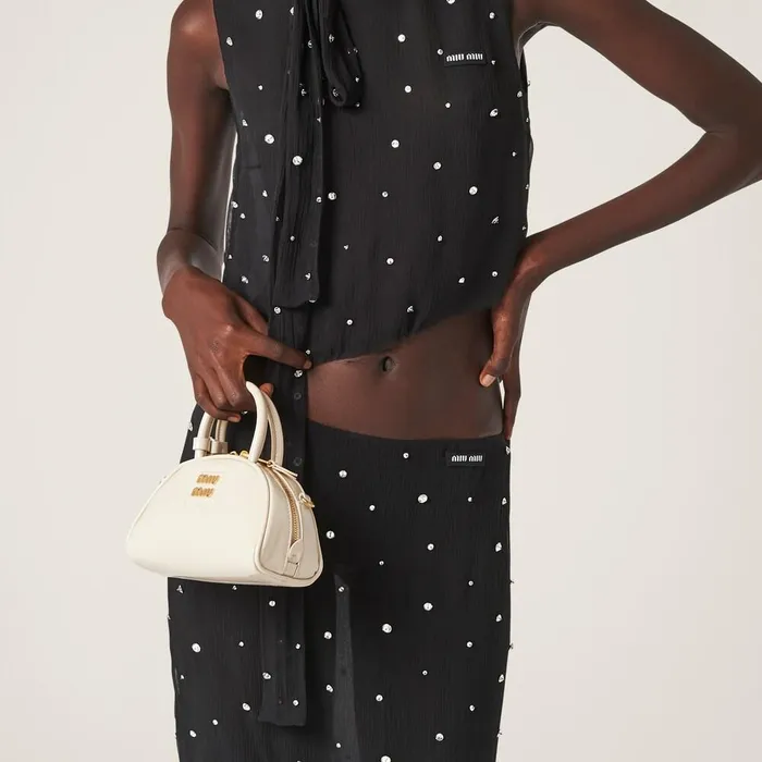 Women Skirts Miu Miu Embroidered Chiffon Skirt Black Women Skirts Miu Miu Embroidered Chiffon Skirt Black