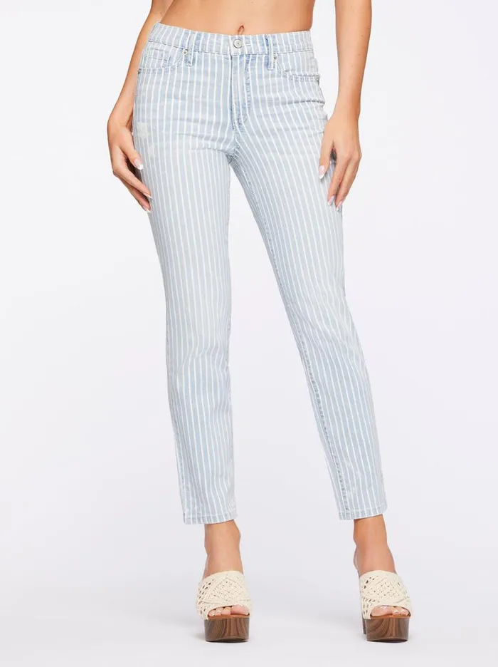 Women Spotlight High Rise Straight Jeans In Cityscape Jessica Simpson Denim