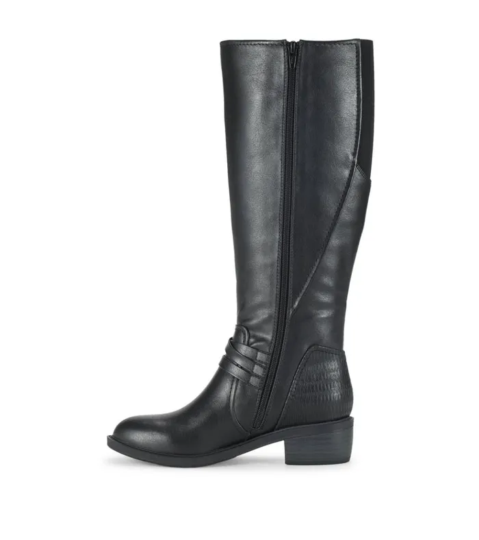 Women Stratford Wide Calf Riding Boot Black Baretraps Knee High Boots