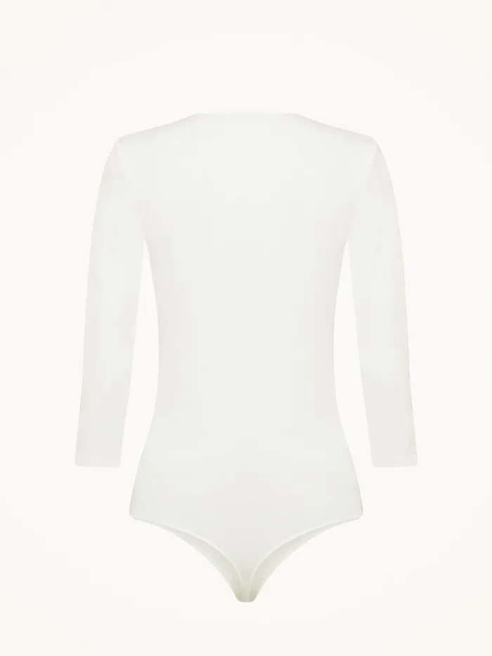 Women String Bodies Wolford Tokio Thong Body White