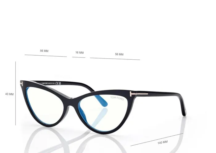 Women SUNGLASSES Tom Ford Magnetic Clip Blue Block Cat Eye Opticals Women SUNGLASSES Tom Ford Magnetic Clip Blue Block Cat Eye Opticals