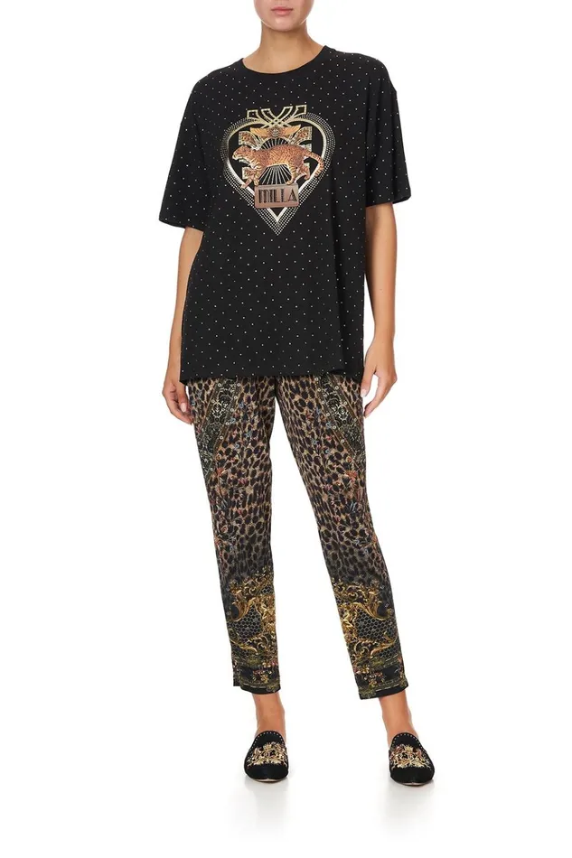 Women Tees Camilla Oversize Band Tee Abingdon Palace