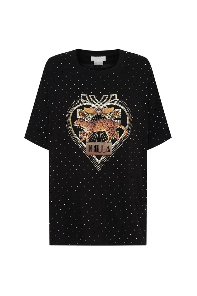 Women Tees Camilla Oversize Band Tee Abingdon Palace