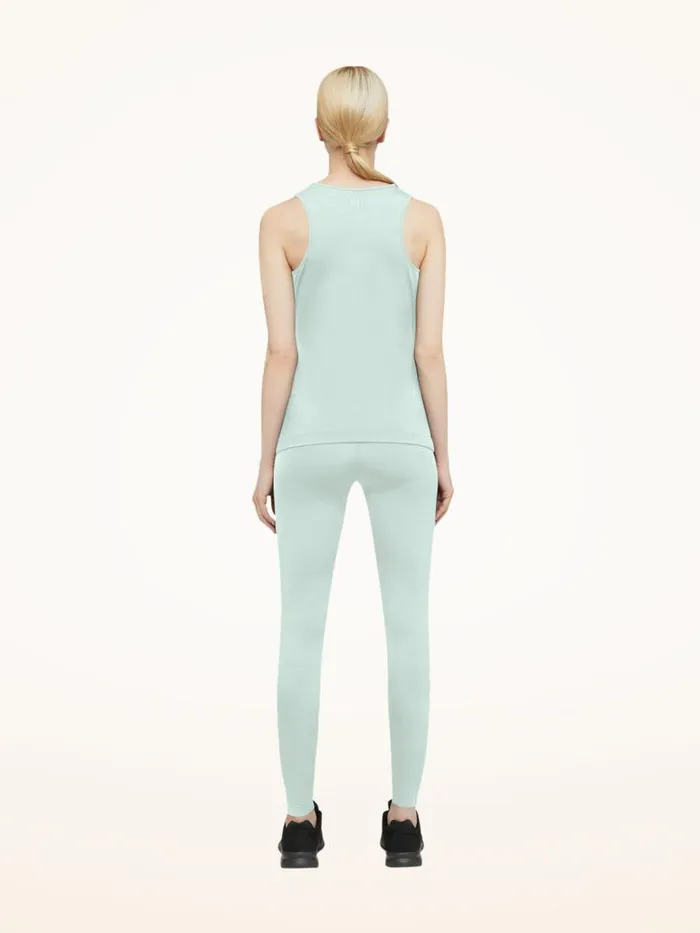 Women Tops and Bodysuits Wolford The Workout Top Sleeveless Aqua
