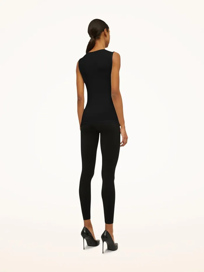Women Tops and Tshirts Wolford Aurora Top Sleeveless Black