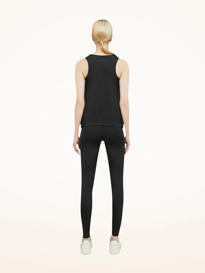Women Tops and Tshirts Wolford The Workout Top Sleeveless Black
