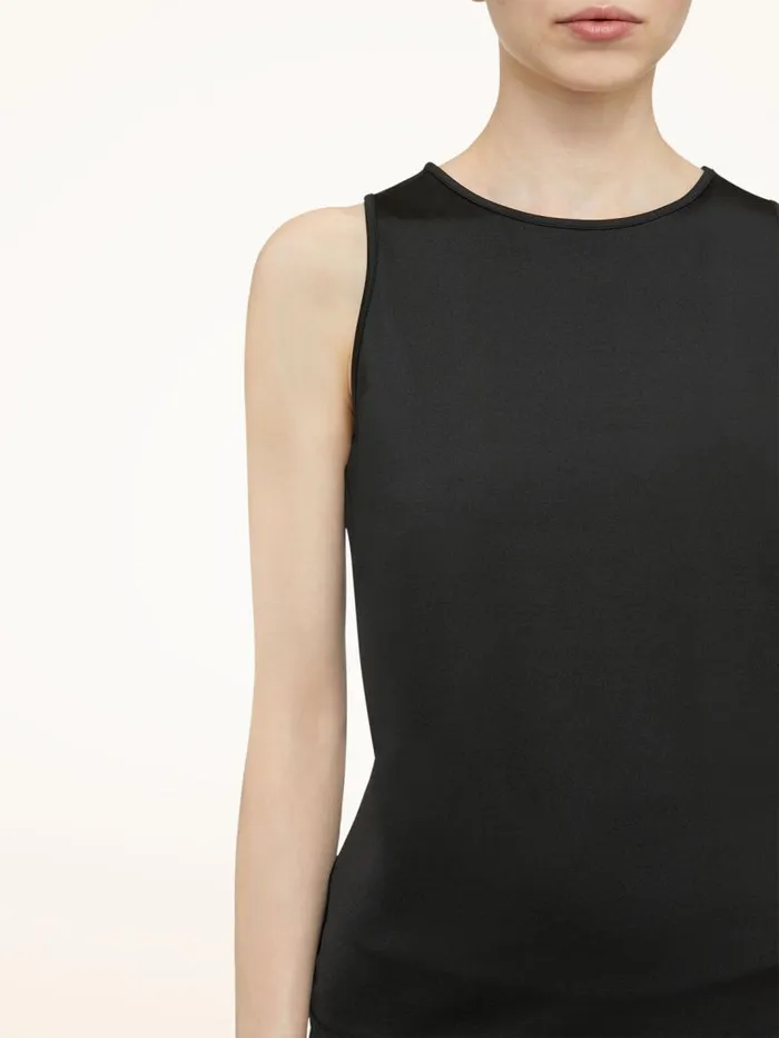 Women Tops and Tshirts Wolford The Workout Top Sleeveless Black