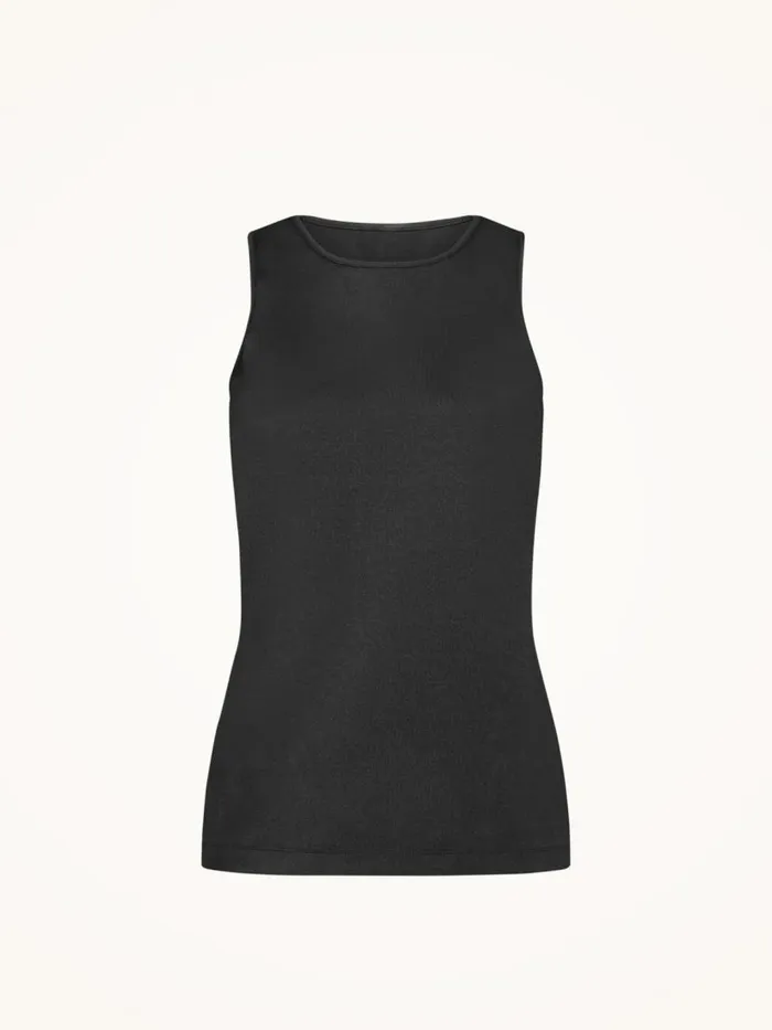 Women Tops and Tshirts Wolford The Workout Top Sleeveless Black