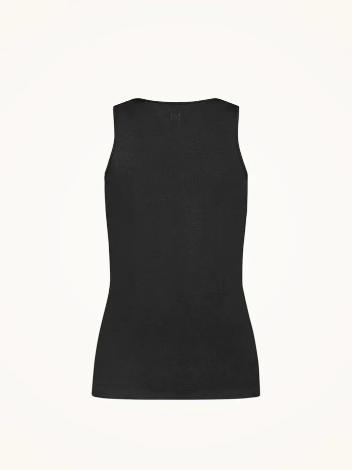 Women Tops and Tshirts Wolford The Workout Top Sleeveless Black