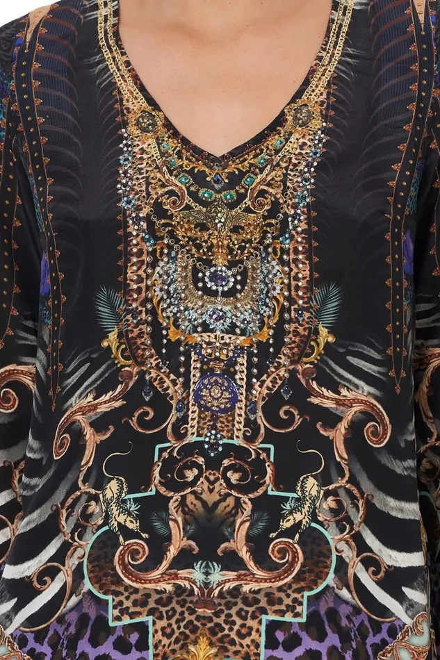 Women Tops Camilla Blouse With Side Split Shes Got Grace