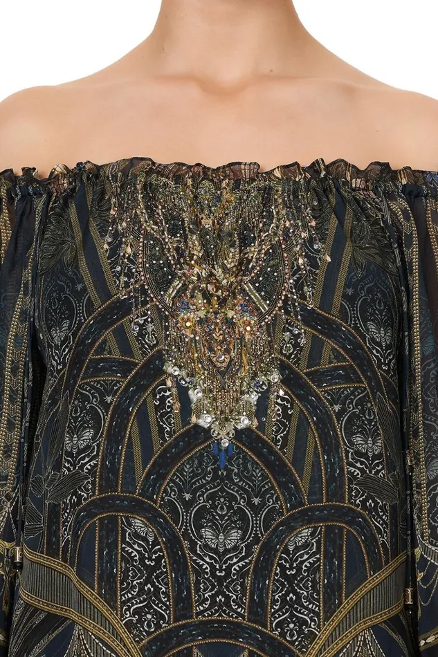 Women Tops Camilla Off Shoulder Flare Blouse Great Scott