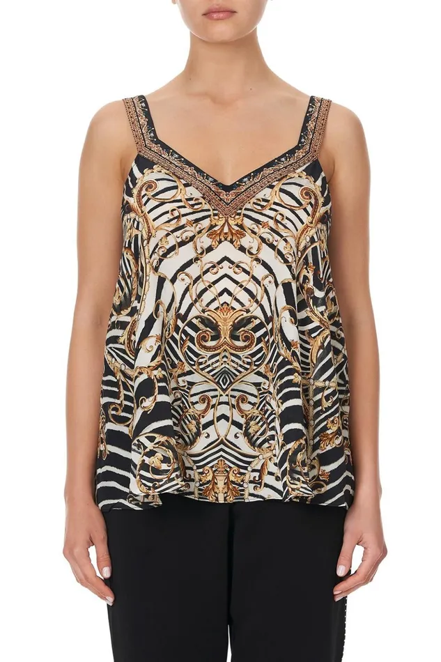 Women Tops Camilla VNeck Strap Top Night Waiting For Day