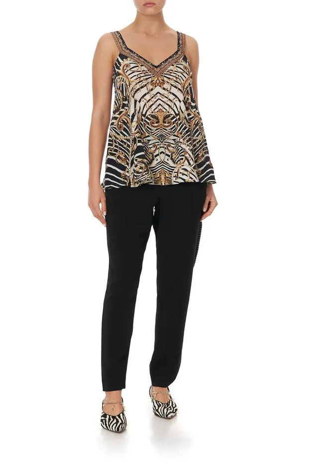 Women Tops Camilla VNeck Strap Top Night Waiting For Day
