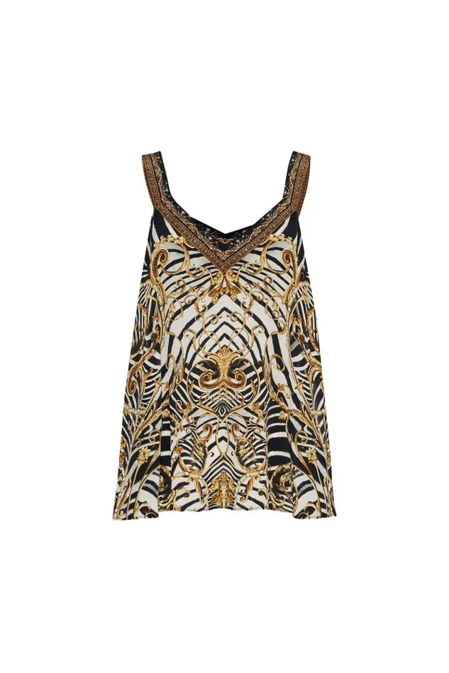 Women Tops Camilla VNeck Strap Top Night Waiting For Day