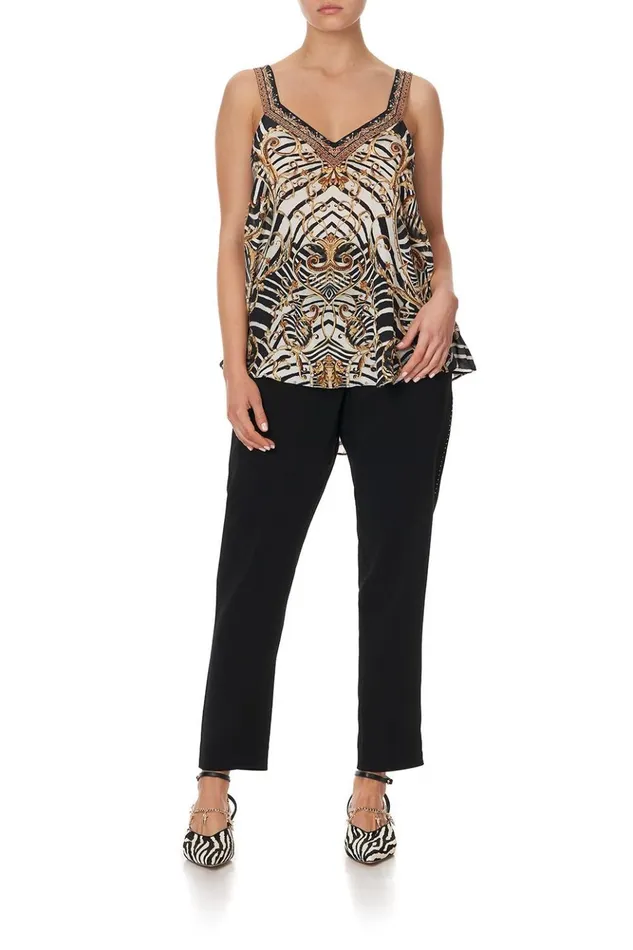 Women Tops Camilla VNeck Strap Top Night Waiting For Day