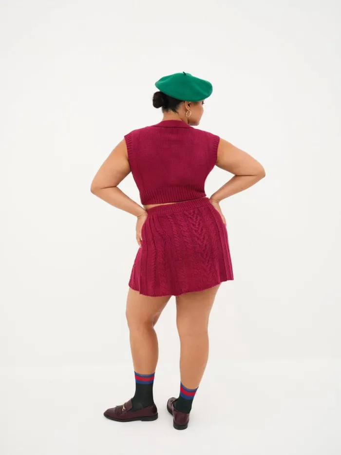 Women Tops For Love and Lemons Layton Mini Skirt Red Women Tops For Love and Lemons Layton Mini Skirt Red