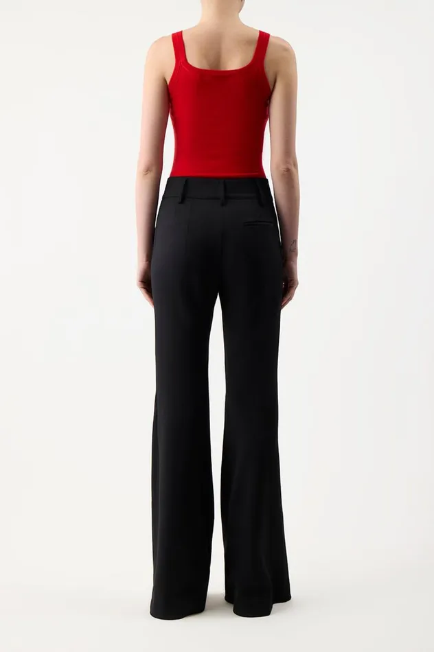Women Tops Gabriela Hearst Toby Knit Tank Top In Red Topaz Cashmere Silk