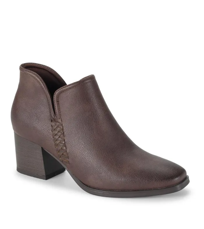 Women Tristen Ankle Bootie Dark Brown Baretraps Booties