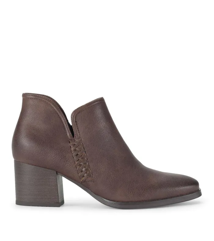 Women Tristen Ankle Bootie Dark Brown Baretraps Booties