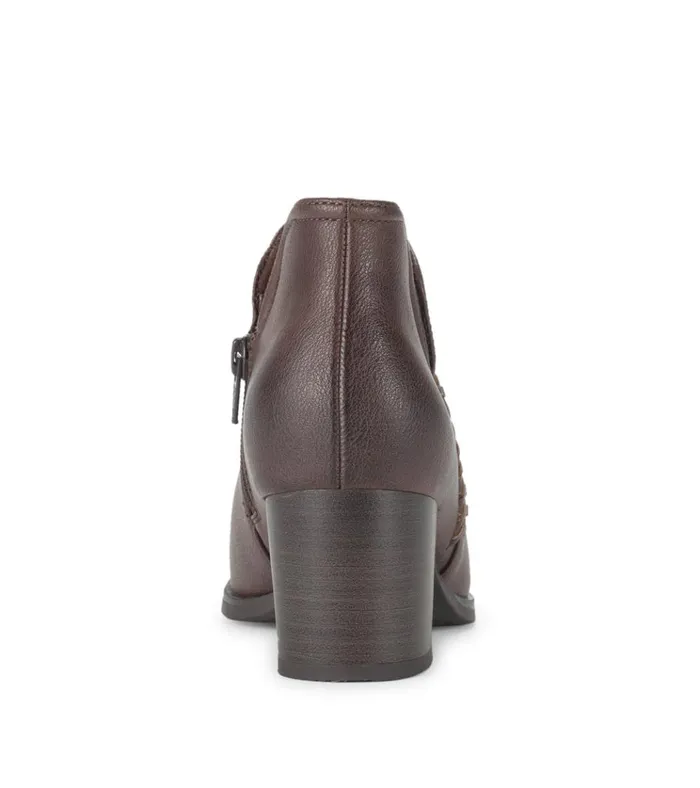 Women Tristen Ankle Bootie Dark Brown Baretraps Booties