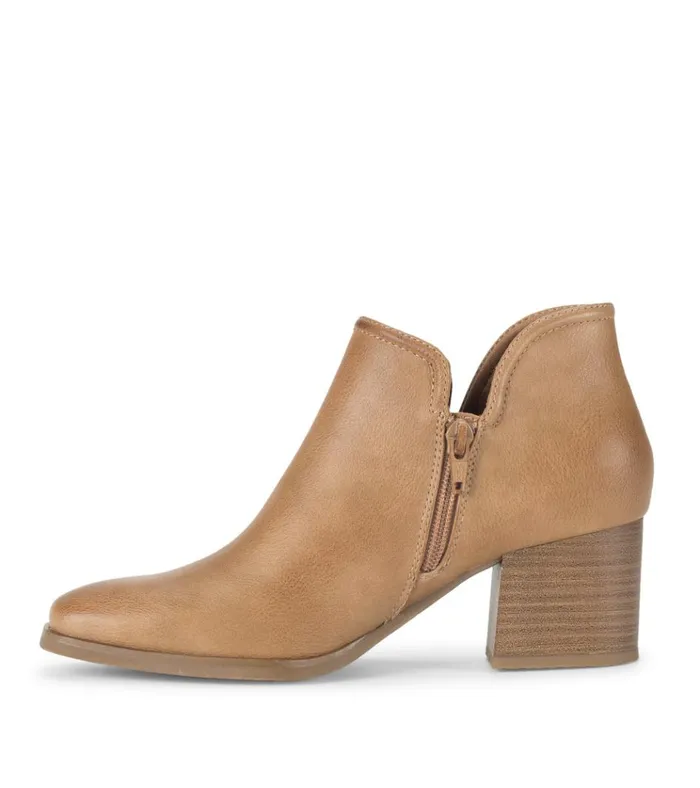 Women Tristen Ankle Bootie Salted Caramel Baretraps Booties