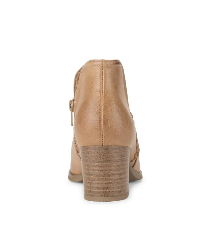 Women Tristen Ankle Bootie Salted Caramel Baretraps Booties