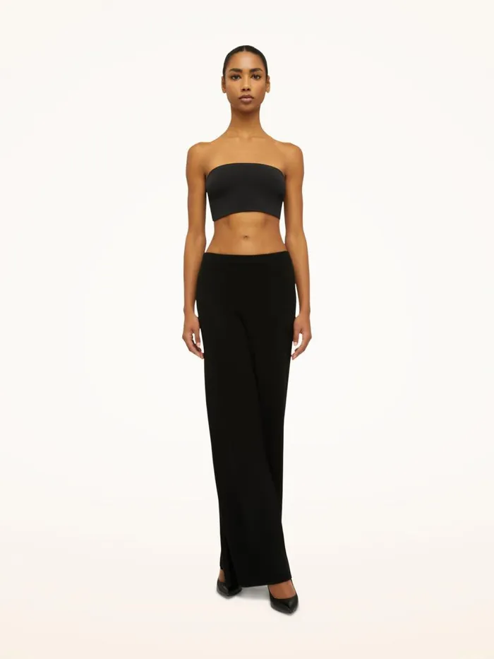 Women Trousers and Jumpsuits Wolford Cashmere Trousers Black