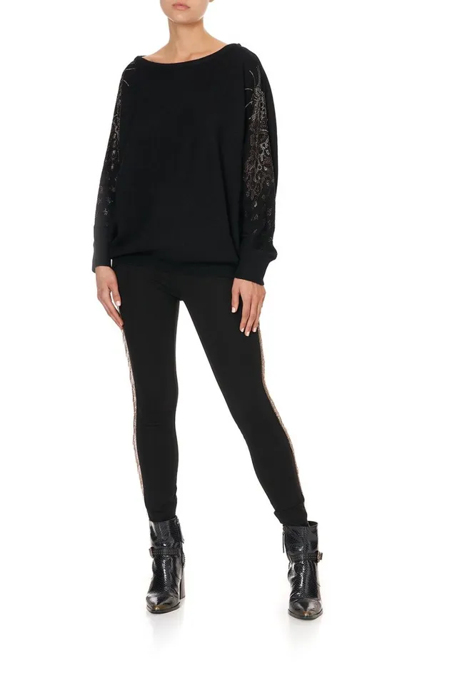 Women Trousers and Leggings Camilla Ponte Pant With Side Seam Abingdon Palace