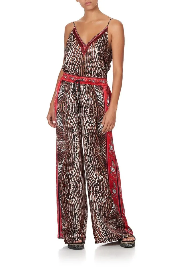 Women Trousers and Leggings Camilla Straight Leg Pant Pirate Punk