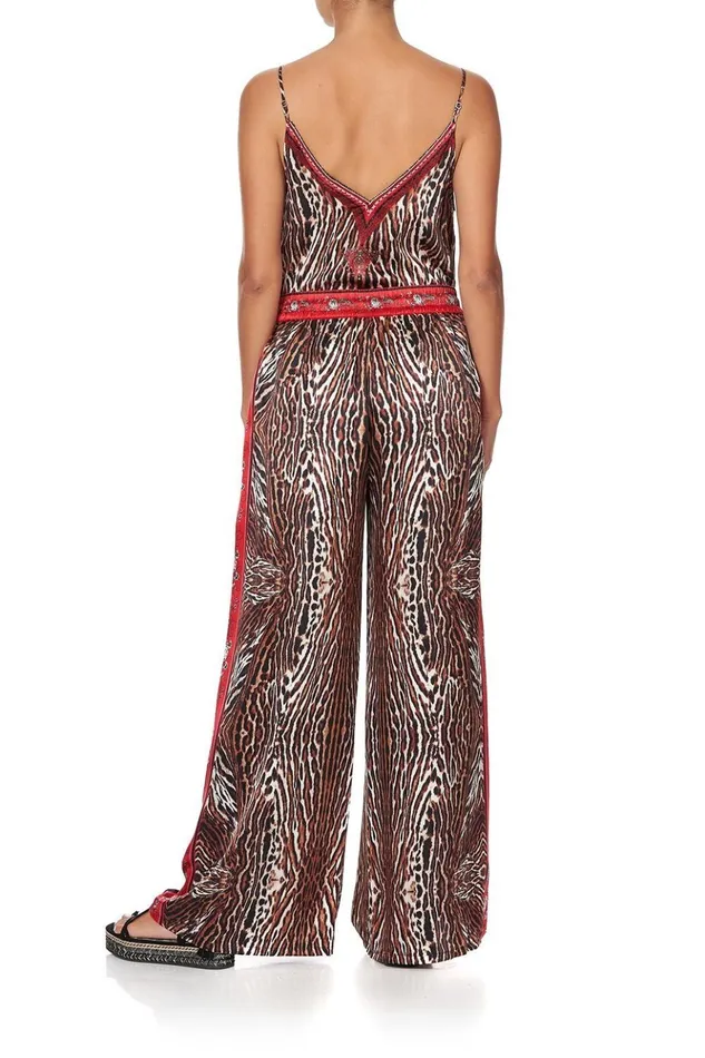 Women Trousers and Leggings Camilla Straight Leg Pant Pirate Punk