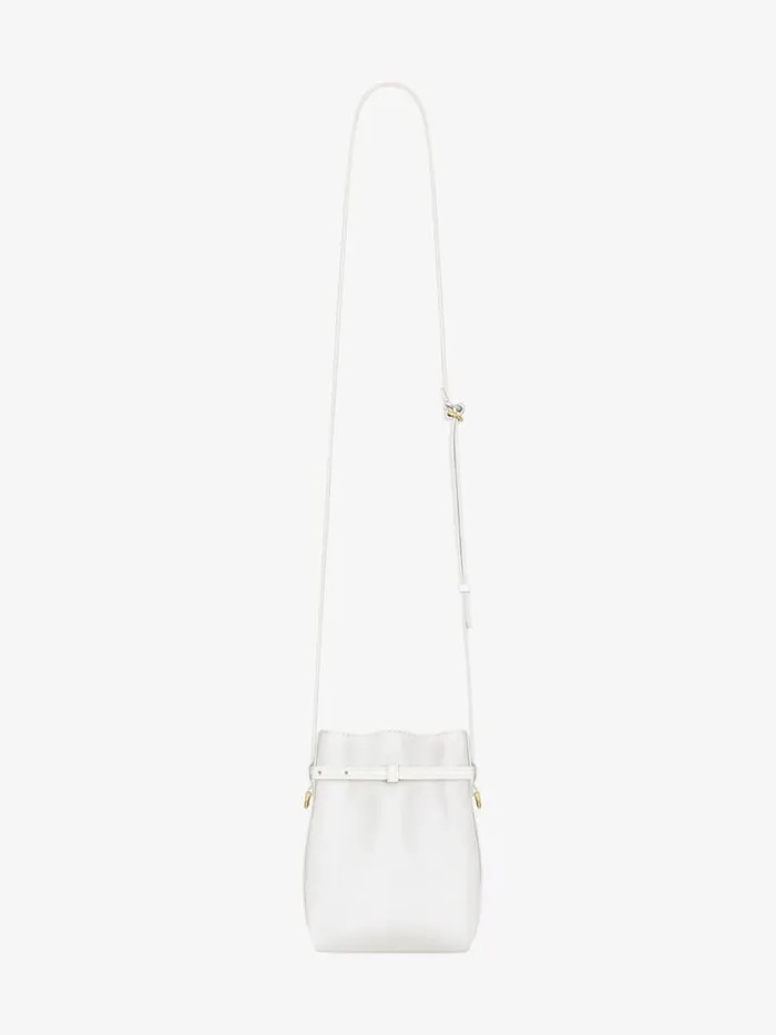 Women Wallets and Card Holders Givenchy Voyou Phone Pouch In Leather Ivory Women Wallets and Card Holders Givenchy Voyou Phone Pouch In Leather Ivory