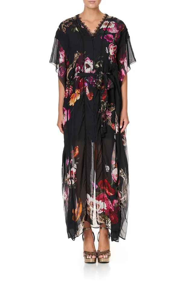 Women Wedding Guest Dresses Camilla Button Through VNeck Dress Mirror Mirror