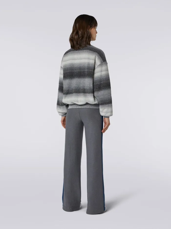 Women Wool And Cotton Blend Bomber Jacket With Lurex Multicoloured Missoni Sport Women Wool And Cotton Blend Bomber Jacket With Lurex Multicoloured Missoni Sport