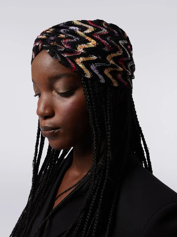 Women Wool And Viscose Headband Multicoloured Missoni Hair Accessories Women Wool And Viscose Headband Multicoloured Missoni Hair Accessories