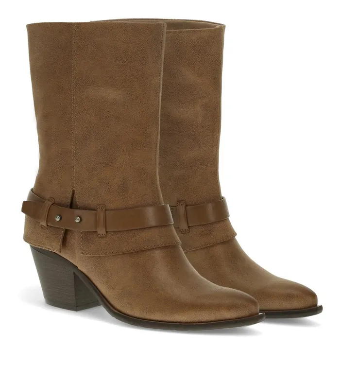 Women Yamura Midi Boot Taupe Baretraps Knee High Boots