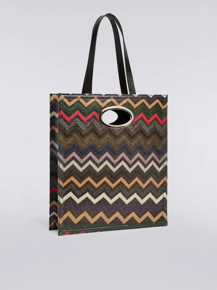 Women Zigzag Lam Viscose Bag Multicoloured Missoni Bags Women Zigzag Lam Viscose Bag Multicoloured Missoni Bags