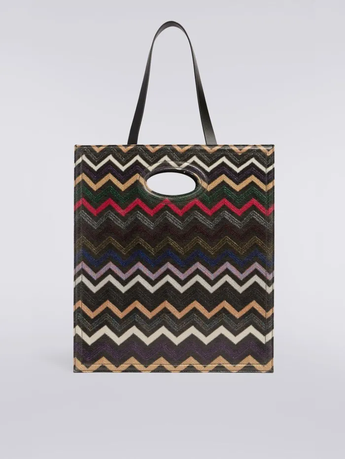 Women Zigzag Lam Viscose Bag Multicoloured Missoni Bags Women Zigzag Lam Viscose Bag Multicoloured Missoni Bags