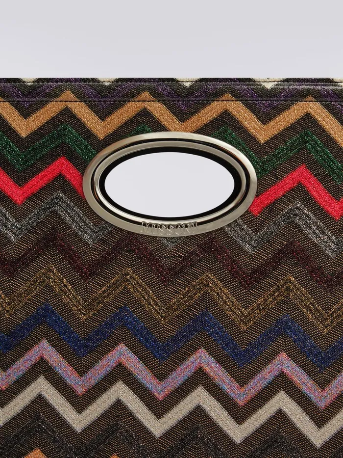Women Zigzag Lam Viscose Bag Multicoloured Missoni Bags Women Zigzag Lam Viscose Bag Multicoloured Missoni Bags