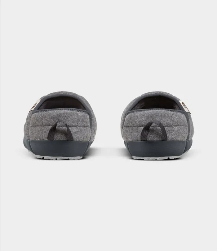 Womens The North Face Boots ThermoBall Traction Mule V Wool Tnf Medium Grey Heathertnf White