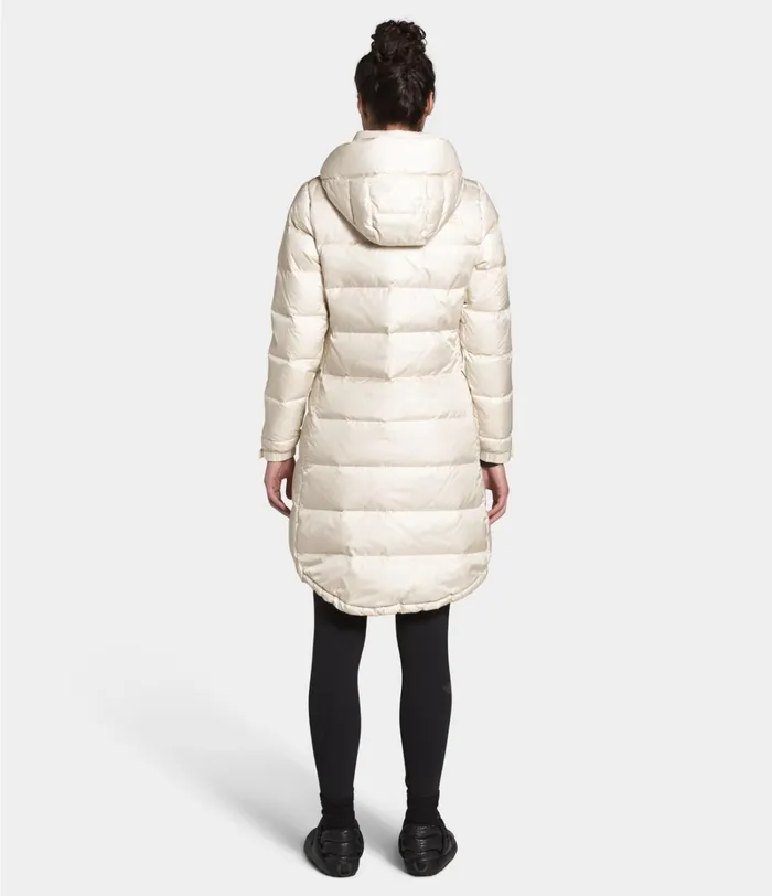 Womens The North Face Insulated and Down Jackets Metropolis Parka III Vintage White