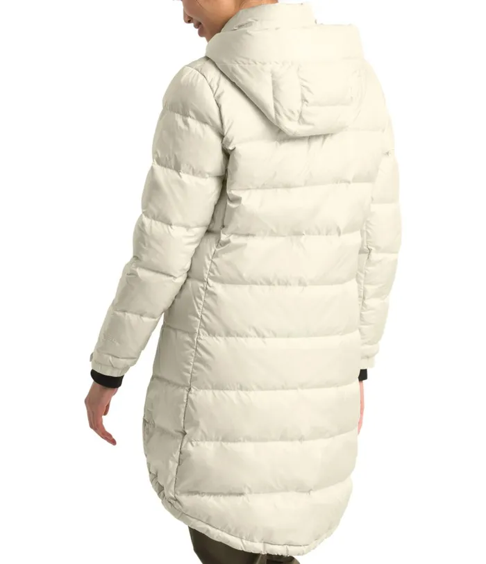 Womens The North Face Insulated and Down Jackets Metropolis Parka III Vintage White