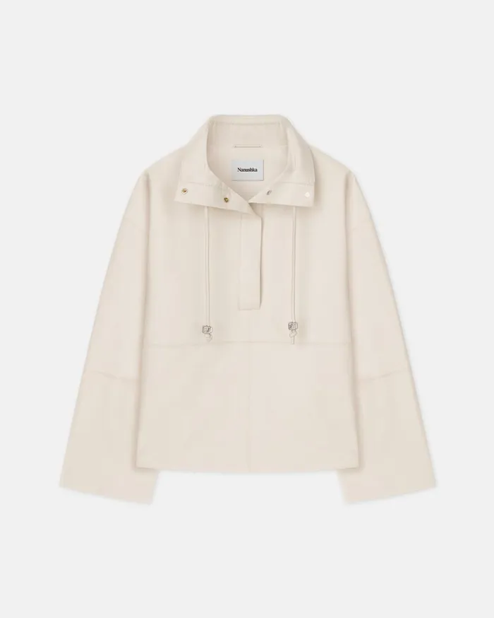 Yvette Regenerated Leather Jacket Crayon Women Nanushka Jackets and Blazers